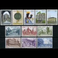 LUXEMBOURG 1963 - #389-99 City Millennium Set Of 11 MNH - Unused Stamps