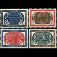 LUXEMBOURG 1955 - Scott# 306-9 UN 10th. Set Of 4 LH - Neufs