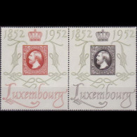 LUXEMBOURG 1952 - Scott# 278-9 Grand Duke Set Of 2 LH - Neufs