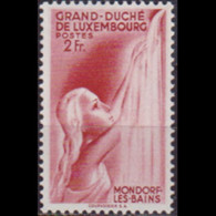 LUXEMBOURG 1939 - Scott# 216 Medicinal Bath Set Of 1 MNH - 1926-39 Charlotte Right-hand Side