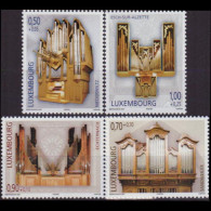 LUXEMBOURG 2007 - Scott# B456-9 Pipe Organs Set Of 4 MNH - Neufs