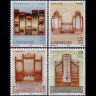LUXEMBOURG 2009 - Scott# B466-9 Pipe Organs Set Of 4 MNH - Nuovi
