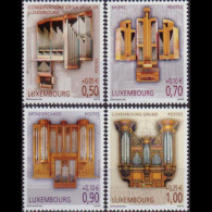 LUXEMBOURG 2006 - Scott# B451-4 Pipe Organs Set Of 4 MNH - Neufs