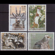 LUXEMBOURG 2003 - Scott# B436-9 Fauna Set Of 4 MNH - Ungebraucht