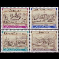 LUXEMBOURG 1999 - #B415-8 Bertels Drawings Set Of 4 MNH - Nuevos