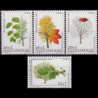 LUXEMBOURG 1997 - Scott# B405-8 Trees Set Of 4 MNH - Nuevos