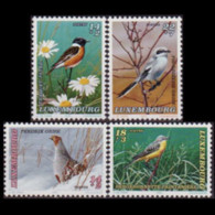 LUXEMBOURG 1994 - Scott# B391-4 Endang.Birds Set Of 4 MNH - Unused Stamps