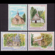 LUXEMBOURG 1989 - Scott# B371-4 Chapels Set Of 4 MNH - Neufs