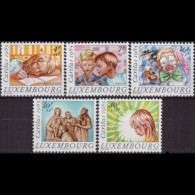 LUXEMBOURG 1985 - Scott# B352-6 Children Set Of 5 MNH - Neufs