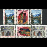 LUXEMBOURG 1964 - Scott# B240-5 Children Ptgs Set Of 6 MNH - Unused Stamps