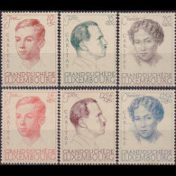 LUXEMBOURG 1939 - Scott# B98-103 Prince Jean Set Of 6 LH - 1926-39 Charlotte Right-hand Side