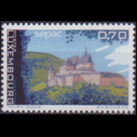 LUXEMBOURG 2009 - Scott# 1276 Vianden Castle Set Of 1 MNH - Ongebruikt