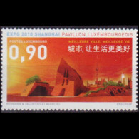 LUXEMBOURG 2010 - Scott# 1285 Shanghai Expo. Set Of 1 MNH - Unused Stamps