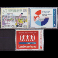 LUXEMBOURG 2009 - Scott# 1263-5 Events Set Of 3 MNH - Nuevos