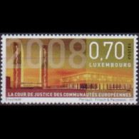 LUXEMBOURG 2008 - Scott# 1255 New Courthouse Set Of 1 MNH - Unused Stamps