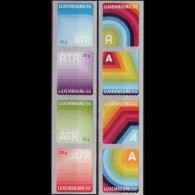 LUXEMBOURG 2008 - Scott# 1249a-53a ATR Strips Set Of 8 MNH - Nuevos