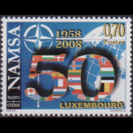 LUXEMBOURG 2008 - Scott# 1243 NATO 50th. Set Of 1 MNH - Unused Stamps