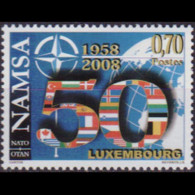 LUXEMBOURG 2008 - Scott# 1243 NATO 50th. Set Of 1 MNH - Nuovi