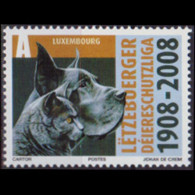 LUXEMBOURG 2008 - Scott# 1242 Protect Animals Set Of 1 MNH - Neufs