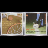 LUXEMBOURG 2008 - Scott# 1232-3 Ball Sports Set Of 2 MNH - Ungebraucht