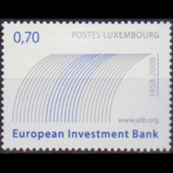 LUXEMBOURG 2008 - Scott# 1227 Investment Bank Set Of 1 MNH - Unused Stamps