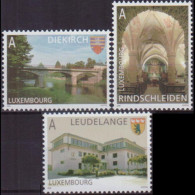 LUXEMBOURG 2008 - Scott# 1236-8 Tourism Set Of 3 MNH - Nuevos