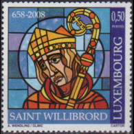 LUXEMBOURG 2008 - Scott# 1226 St.Willibrord Set Of 1 MNH - Nuovi