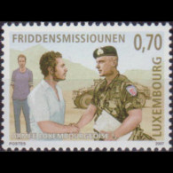LUXEMBOURG 2007 - Scott# 1223 Peace-keeping Set Of 1 MNH - Unused Stamps