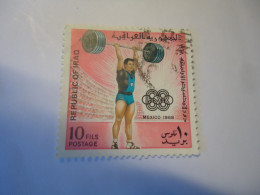 IRAQ USED STAMPS   OLYMPIC GAMES MEXICO 1968 - Iraq