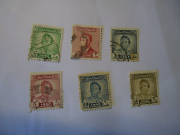 IRAQ USED STAMPS  6 KINGS - Iraq