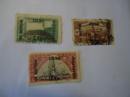 IRAQ USED STAMPS MONUMENTS OVERPRINT - Iraq