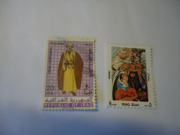 IRAQ  USED  STAMPS ANNIVERSARIES  COSTUMES 2 - Iraq