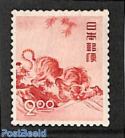 Japan 1950 Year Of The Tiger 1v, Mint NH, Nature - Various - Animals (others & Mixed) - Cat Family - New Year - Ongebruikt