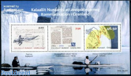 Greenland 2011 Sea Cable 3v M/s, Mint NH, Science - Transport - Various - Telecommunication - Ships And Boats - Maps -.. - Ungebraucht