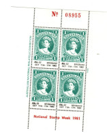 Australia 1981 National Stamp Week  Mini Sheet, Mint - Ungebraucht