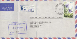 Kenia: 1985: Registered Air Mail From Nairobi To Munich - BMW - Kenya (1963-...)