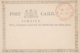 Jamaica Paid - Halfpenny On Post Card - Jamaica (1962-...)