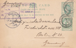 Cape Of Good Hope: 1902: Post Card To Berlin/Germany - Sonstige & Ohne Zuordnung