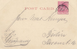 Lagos: Post Card 1900 Catholic Church To Berlin - Nigeria (1961-...)