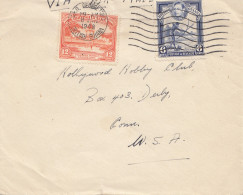 British Guinea: 1943 Georgetown To USA - Guinea (1958-...)