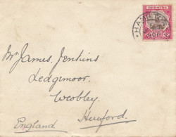 Bermuda: 1903: Hamilton To England - Bermudas