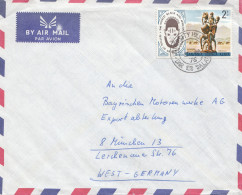 Tanzania: Dar Es Salaam Air Mail 1976 To BMW München - Tansania (1964-...)