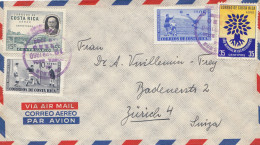 Costa Rica: 1960: San Jose To Zürich/Switzerland - Costa Rica