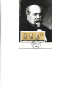 Romania -  Maximum Postcard 1968 - Painting By Misu Popp (1822 - 1892) - "Portrait Of Mihail Kogalniceanu (1817-1891)" - Tarjetas – Máximo