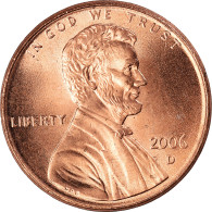 Monnaie, États-Unis, Cent, 2006 - 1959-…: Lincoln, Memorial Reverse