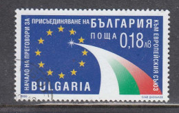 Bulgaria 2000 - Accession Negotiations To The European Union In 2000, Mi-Nr. 4448, Used - Usados