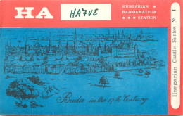 QSL Card HUNGARY Radio Amateur Station HA7VE Y03CD Pista - Radio Amateur
