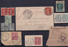 Algérie    Lot Diverses Oblitérations - Used Stamps