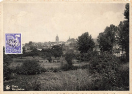 BELGIQUE - Thuin - Vue Générale De La Ville - Carte Postale Ancienne - Thuin