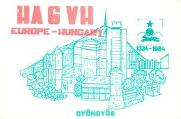 QSL Card HUNGARY Radio Amateur Station HA6VH Y03CD Geza - Radio Amateur